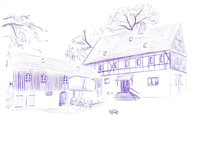 Mothsgut - moderne Ferienwohnung auf dem Bauernhof im Erzgebirge
